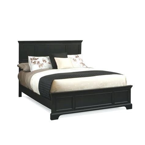 queen size bed frame black under 130